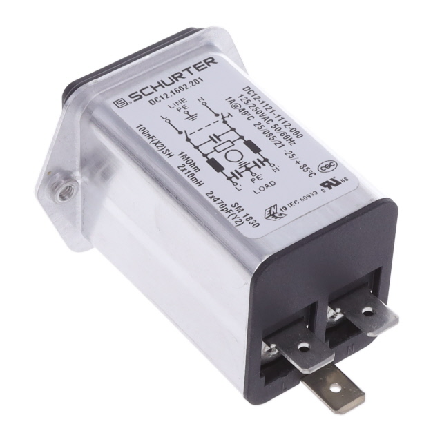 DC12.1602.201 SCHURTER Inc.  Moduli di ingresso alimentazione (PEM)